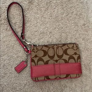 Coach wristlet